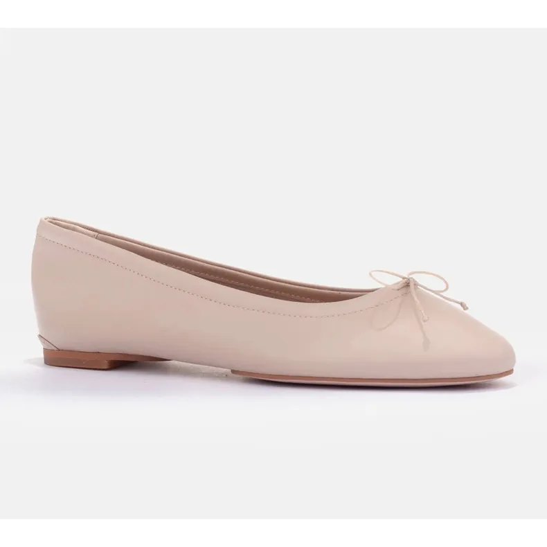 Marco Shoes Passo ballet shoes beige