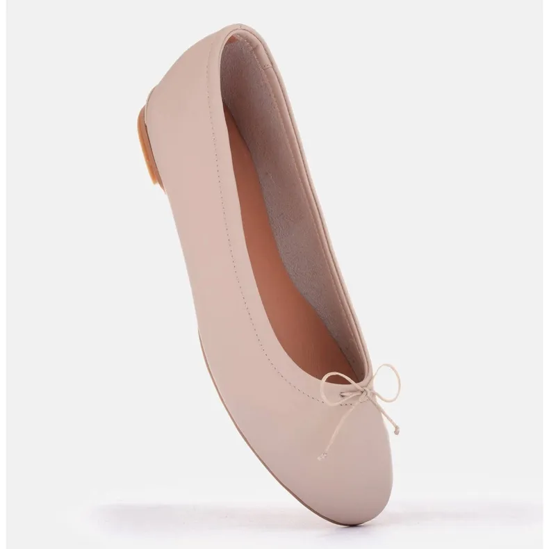 Marco Shoes Passo ballet shoes beige