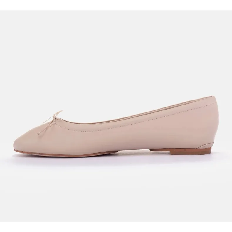 Marco Shoes Passo ballet shoes beige