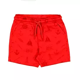 Mayoral Baby Printed Bermuda Shorts _Red 1647-12b