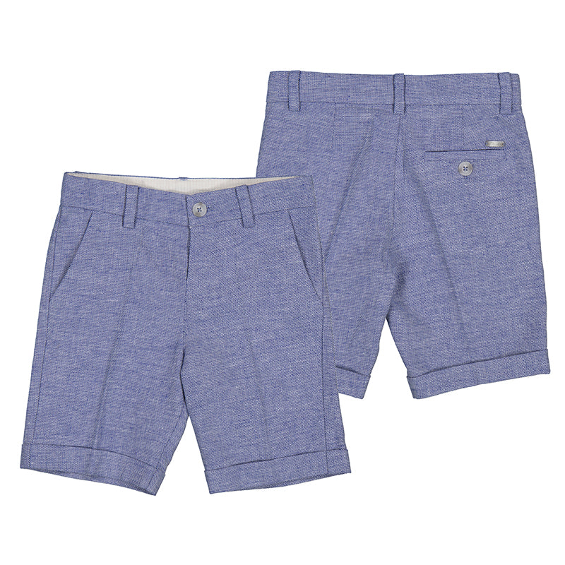 Mayoral Mini Linen Bermuda Shorts _ 3267