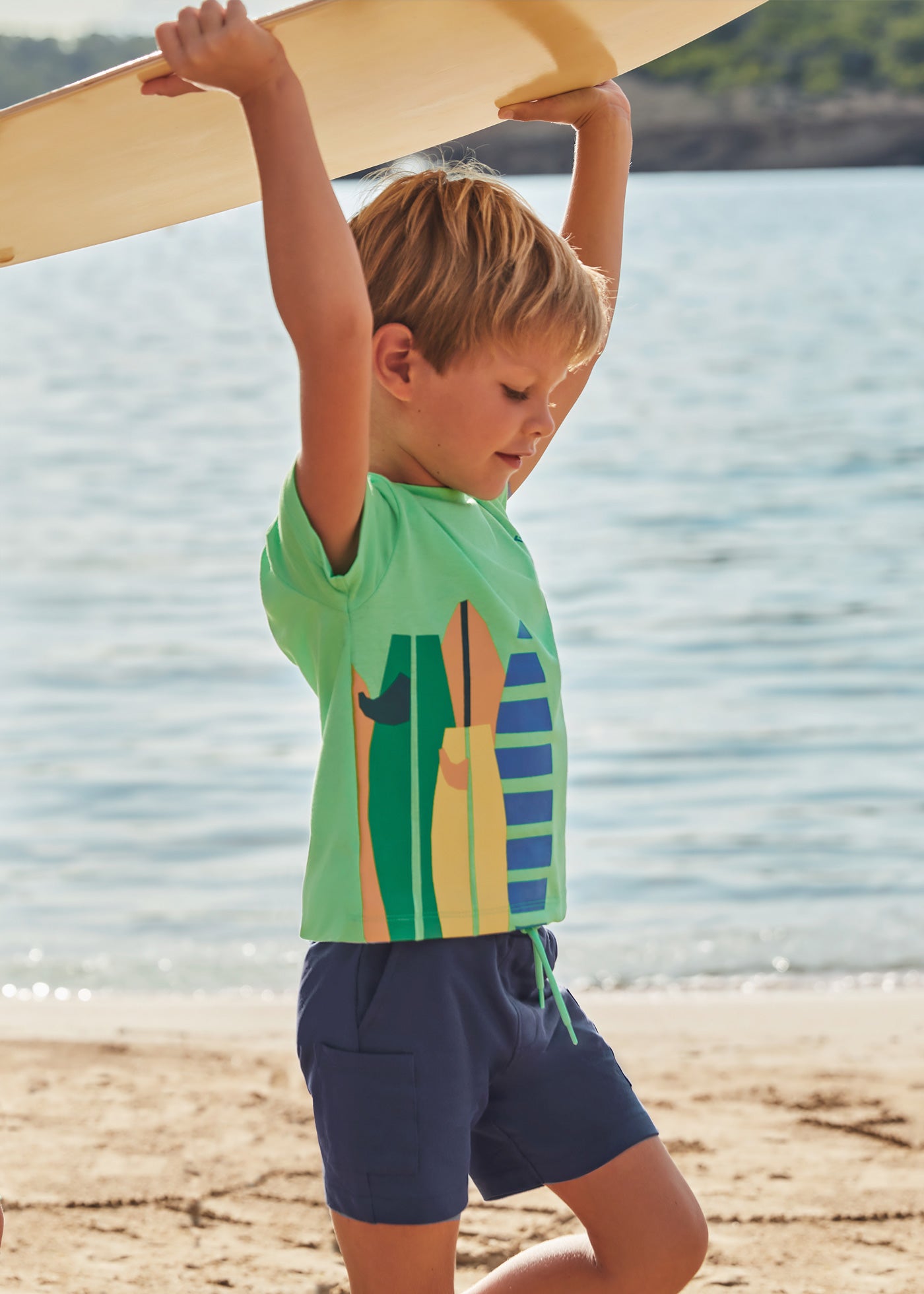 Mayoral Mini Surf T-shirt & Shorts Set_ 3603-85