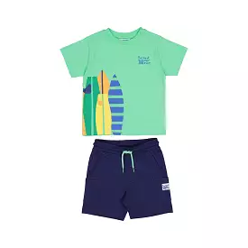 Mayoral Mini Surf T-shirt & Shorts Set_ 3603-85