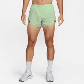 Men's Aeroswift DRI-FIT ADV 4 Brief-lined Running Shorts (376 - Vapor Green/Black)