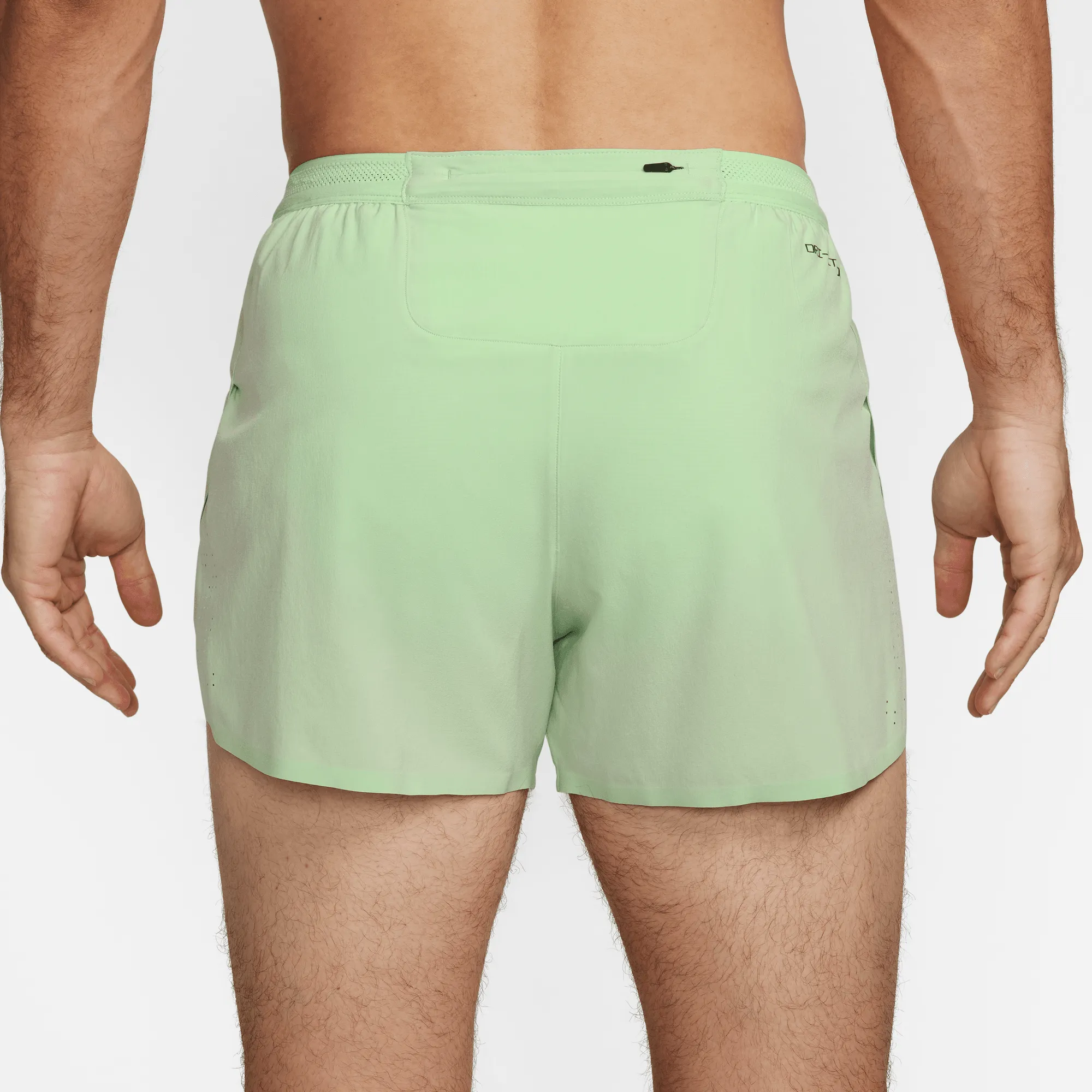 Men's Aeroswift DRI-FIT ADV 4 Brief-lined Running Shorts (376 - Vapor Green/Black)