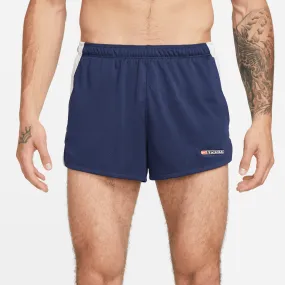 Men's DRI-FIT Track Club 3 Brief-Lined Running Shorts (410 - Midnight Navy/Summit White/Black)