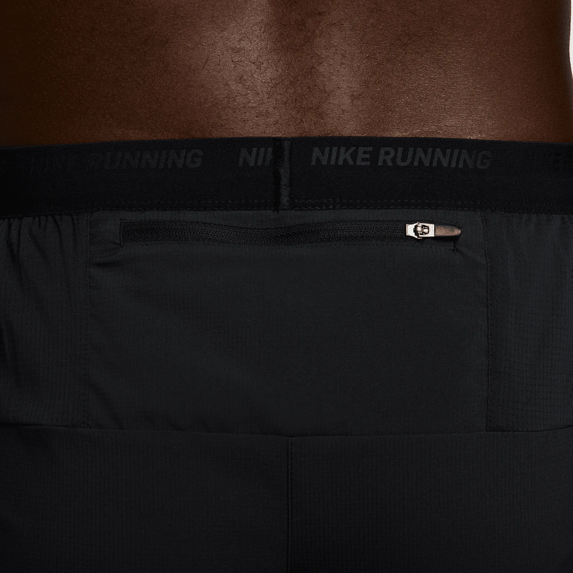 Men's Flex Stride Run Energy 5 Brief-Lined Running Shorts (010 - Black/Black/Photon Dust-White)