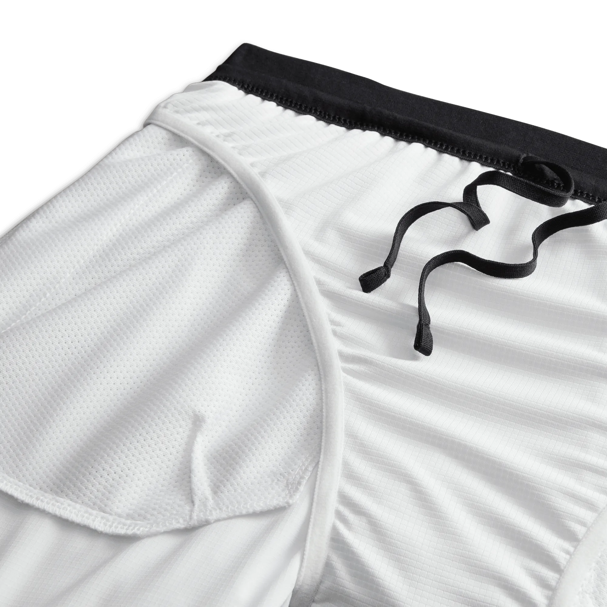 Men's Flex Stride Run Energy 5 Brief-Lined Running Shorts (121 - Summit White/Black/Gym Red/Picante Red)