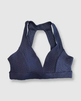 Navy Blue Top Love Sport Bra