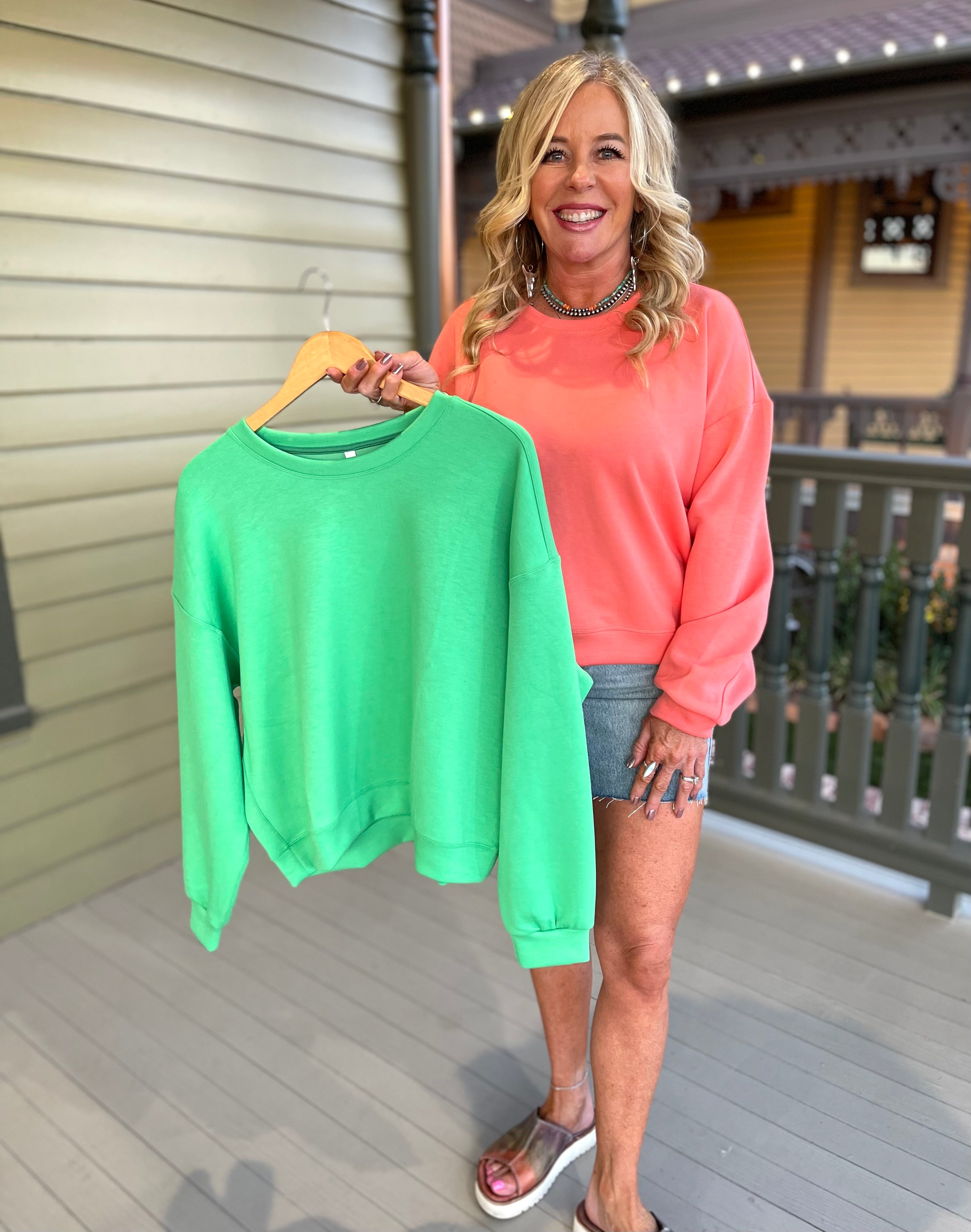 Neon Cloud Sweatshirt