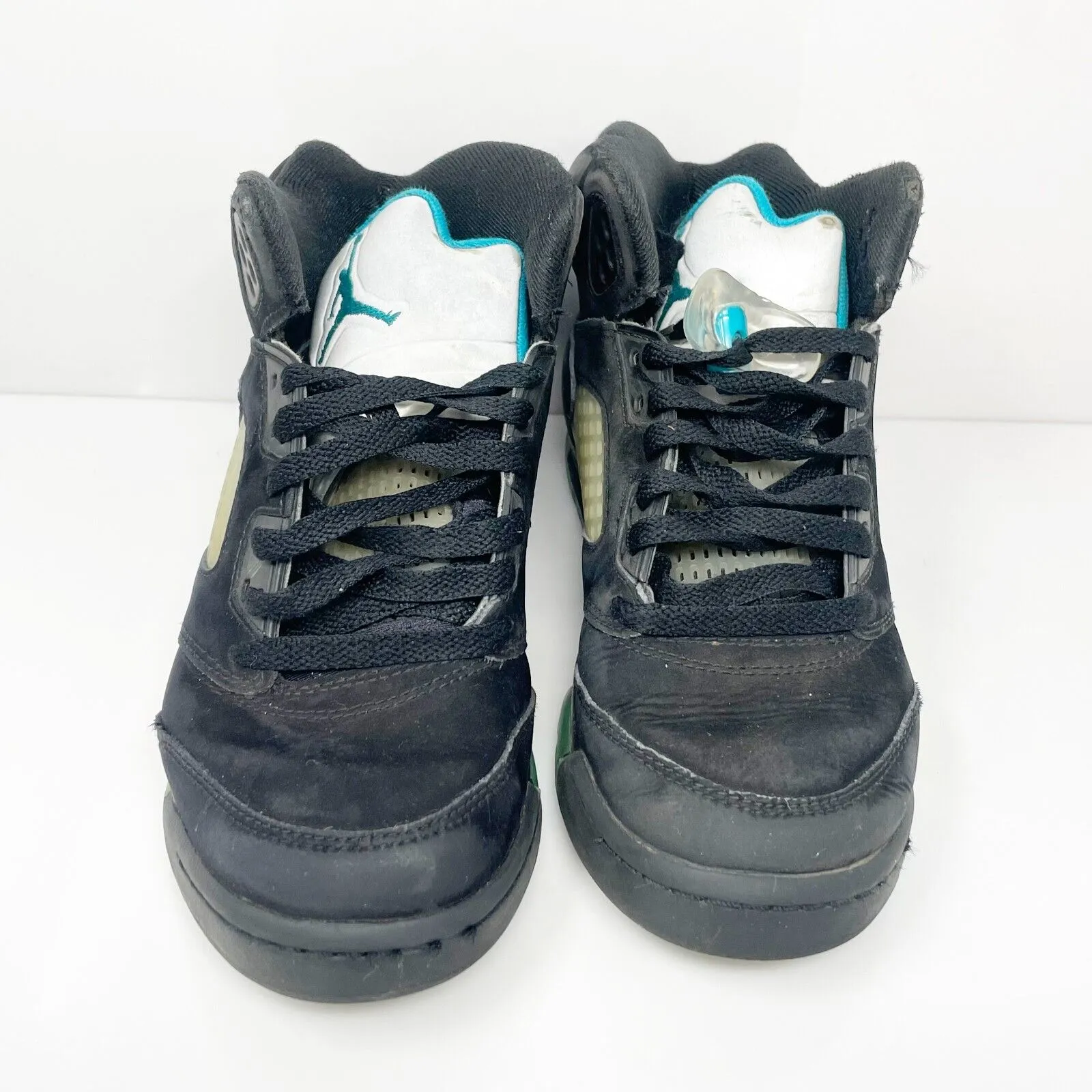 Nike Boys Air Jordan 5 440888-047 Black Basketball Shoes Sneakers Size 5.5Y