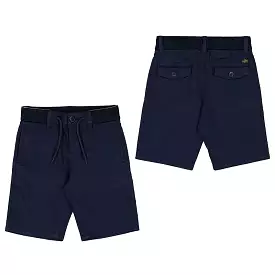 Nukutavake Structured Shorts _Navy 6250-44