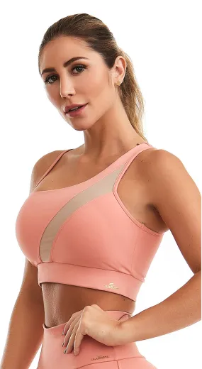 NZ Calm Sport Bra - Rose