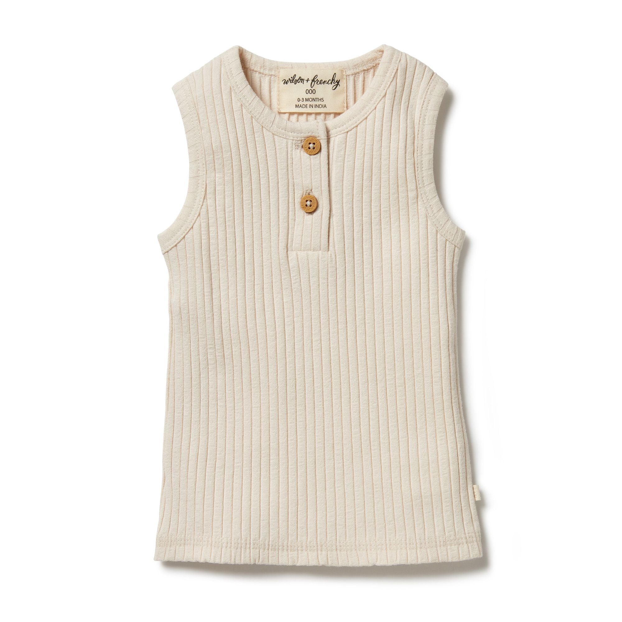 Organic Rib Singlet