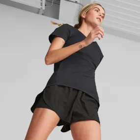 Run Favourite Women's Woven 2-in-1 Running Shorts | PUMA Black | PUMA Shop All Puma | PUMA 