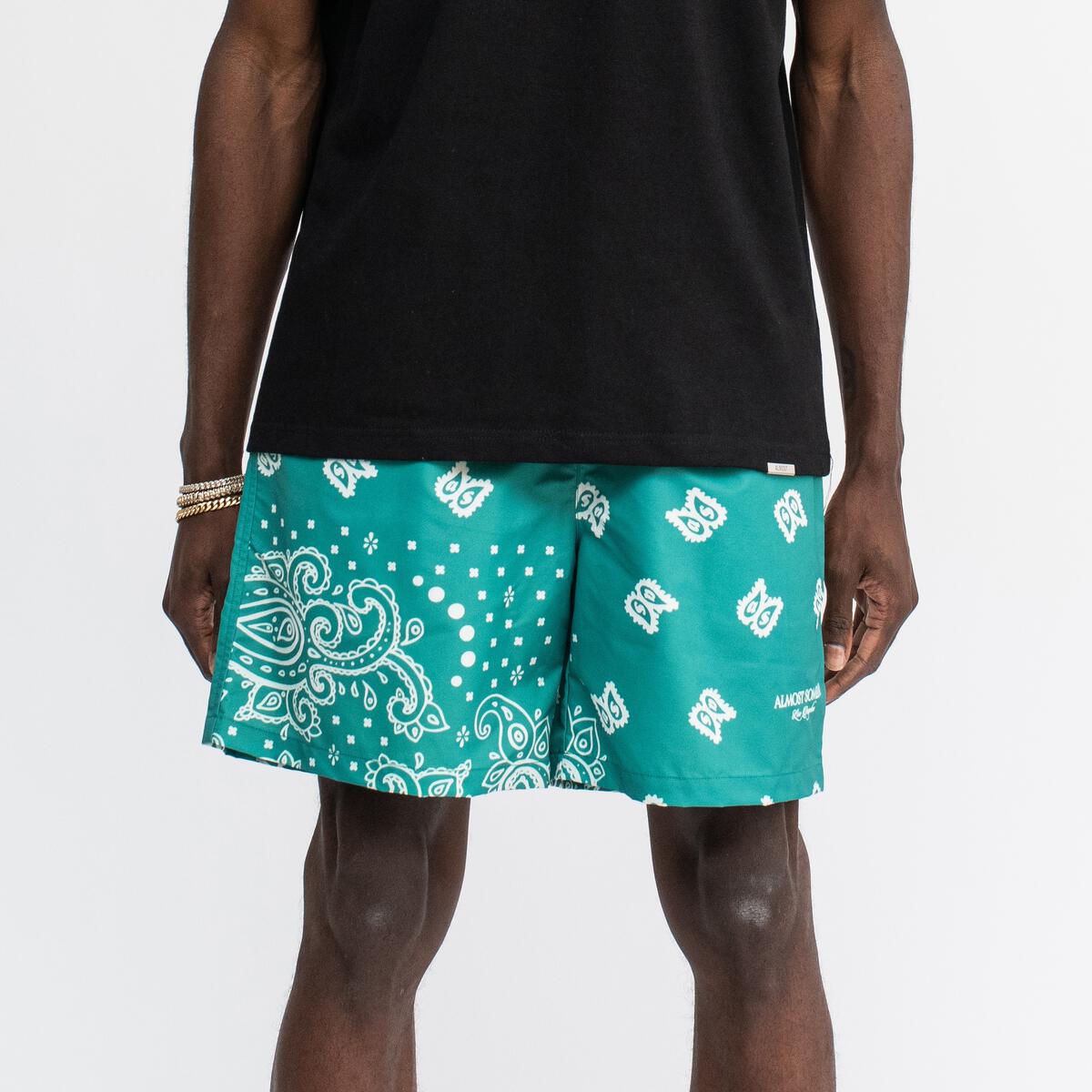 SINNER NYLON SHORTS GREEN