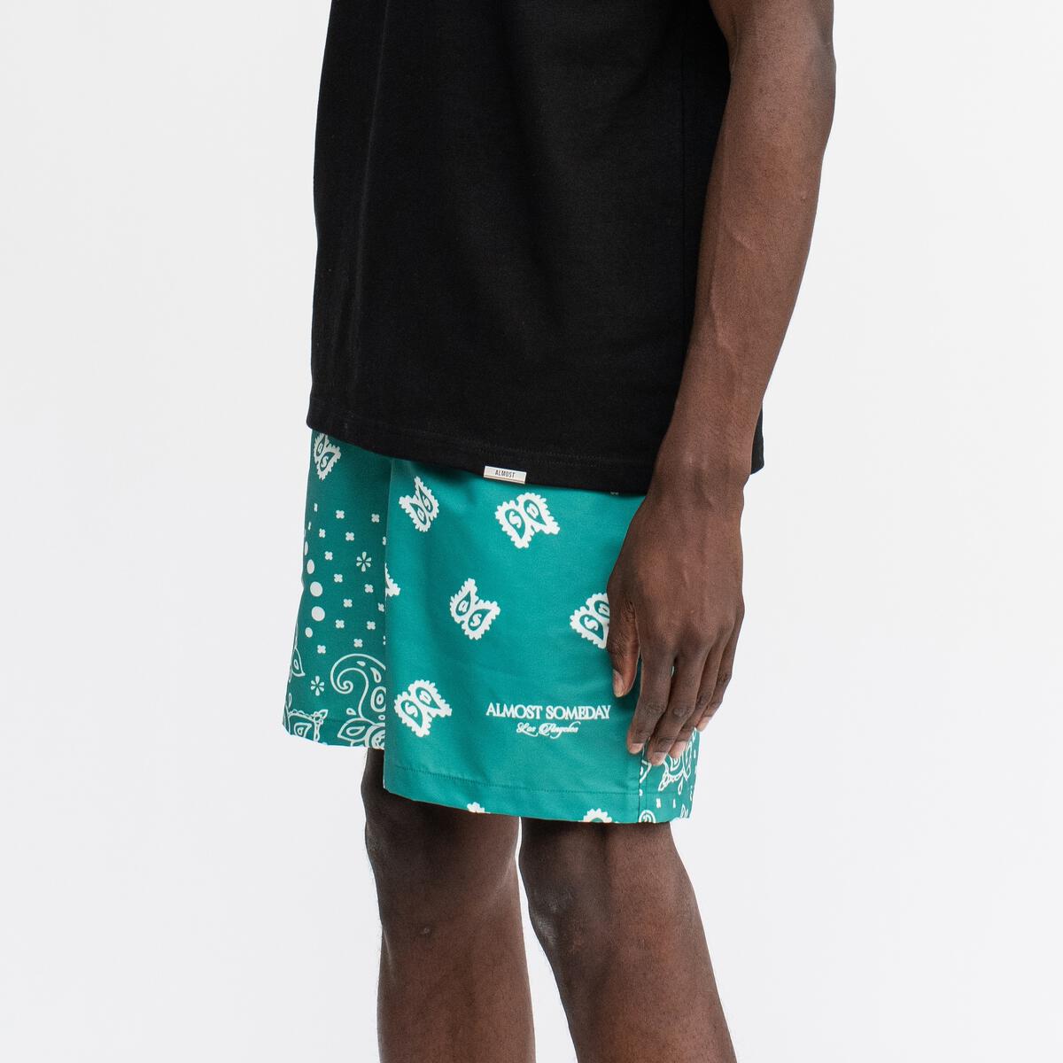 SINNER NYLON SHORTS GREEN