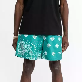 SINNER NYLON SHORTS GREEN