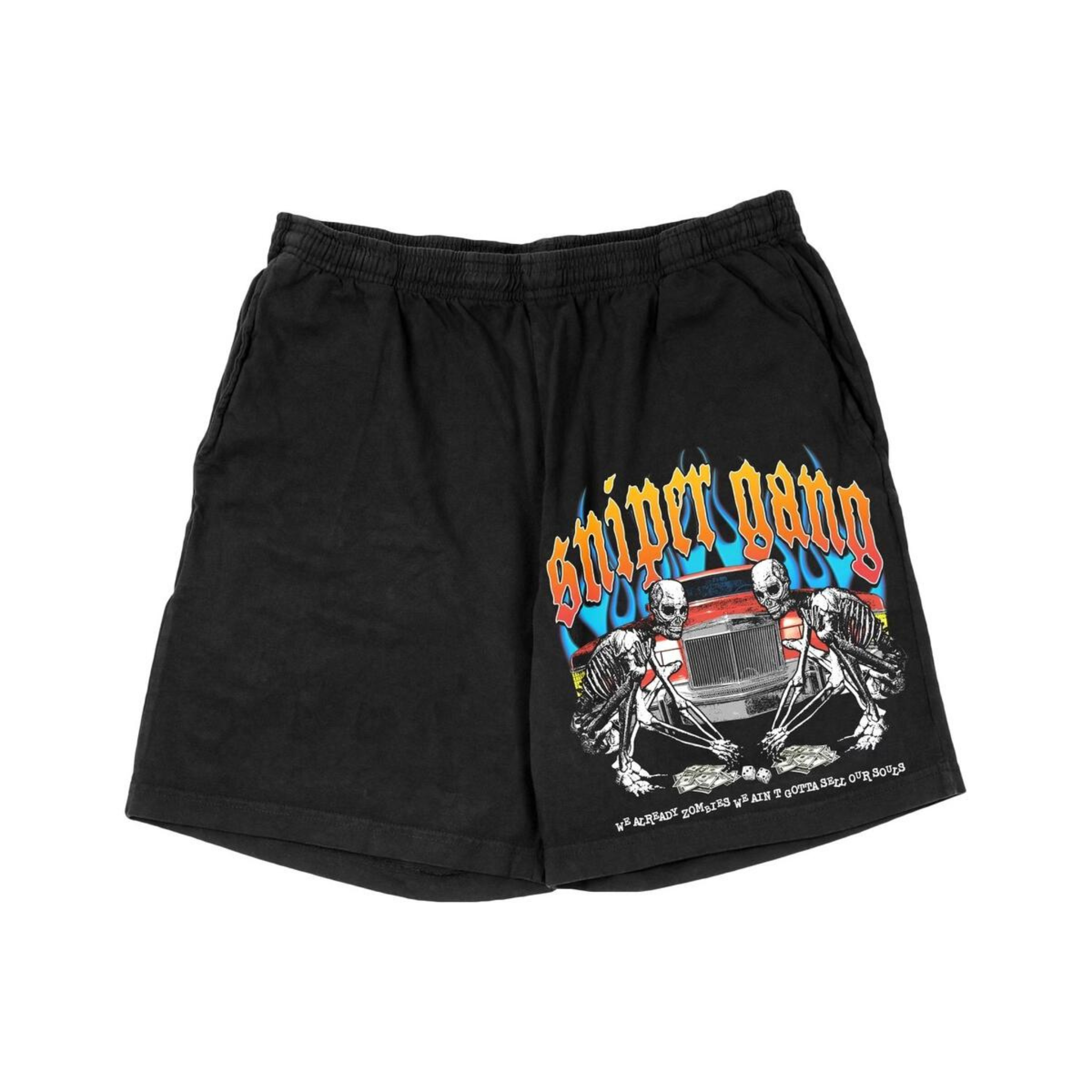 Sniper Gang KTB Flames Shorts