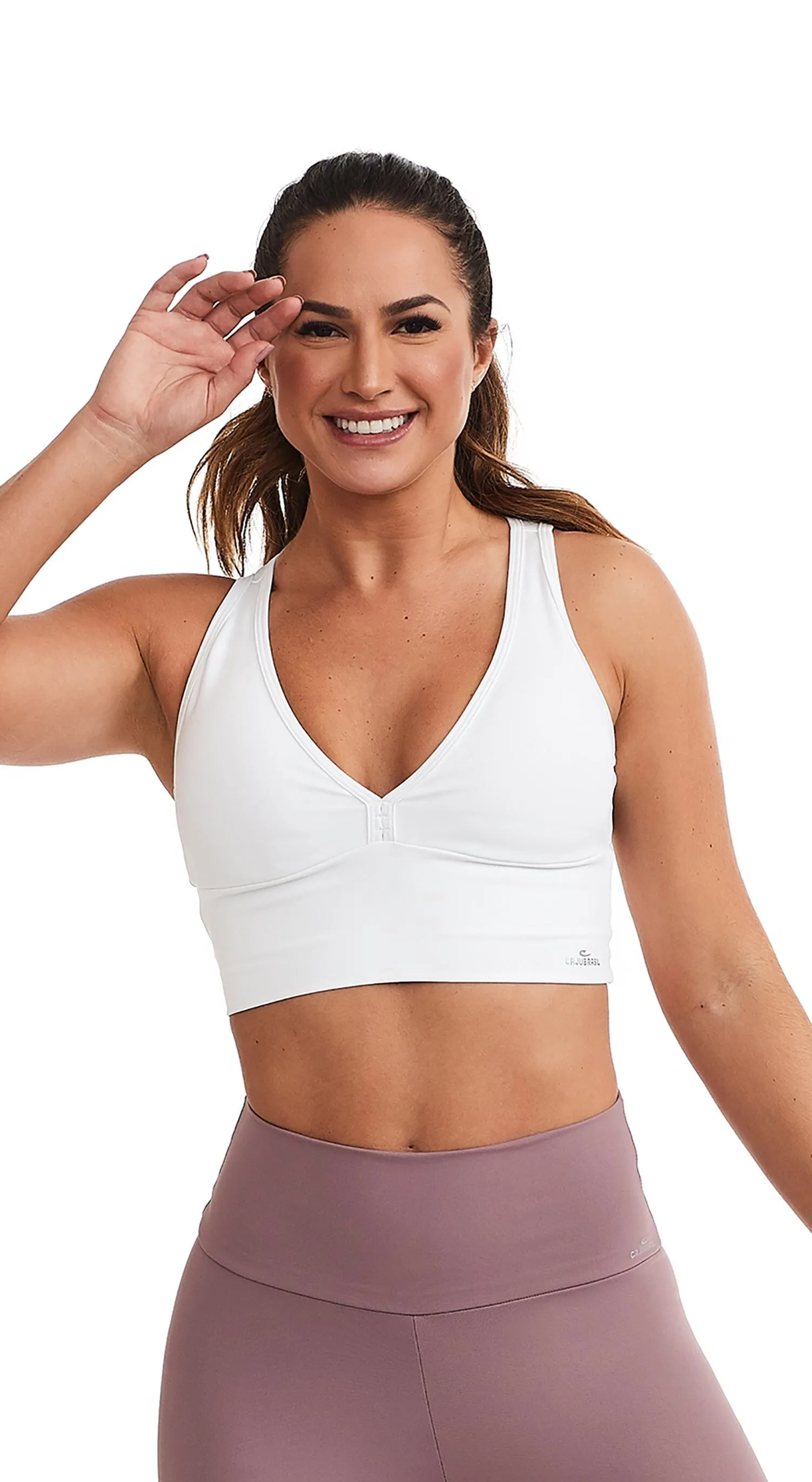 Sport Bra NZ Up - White