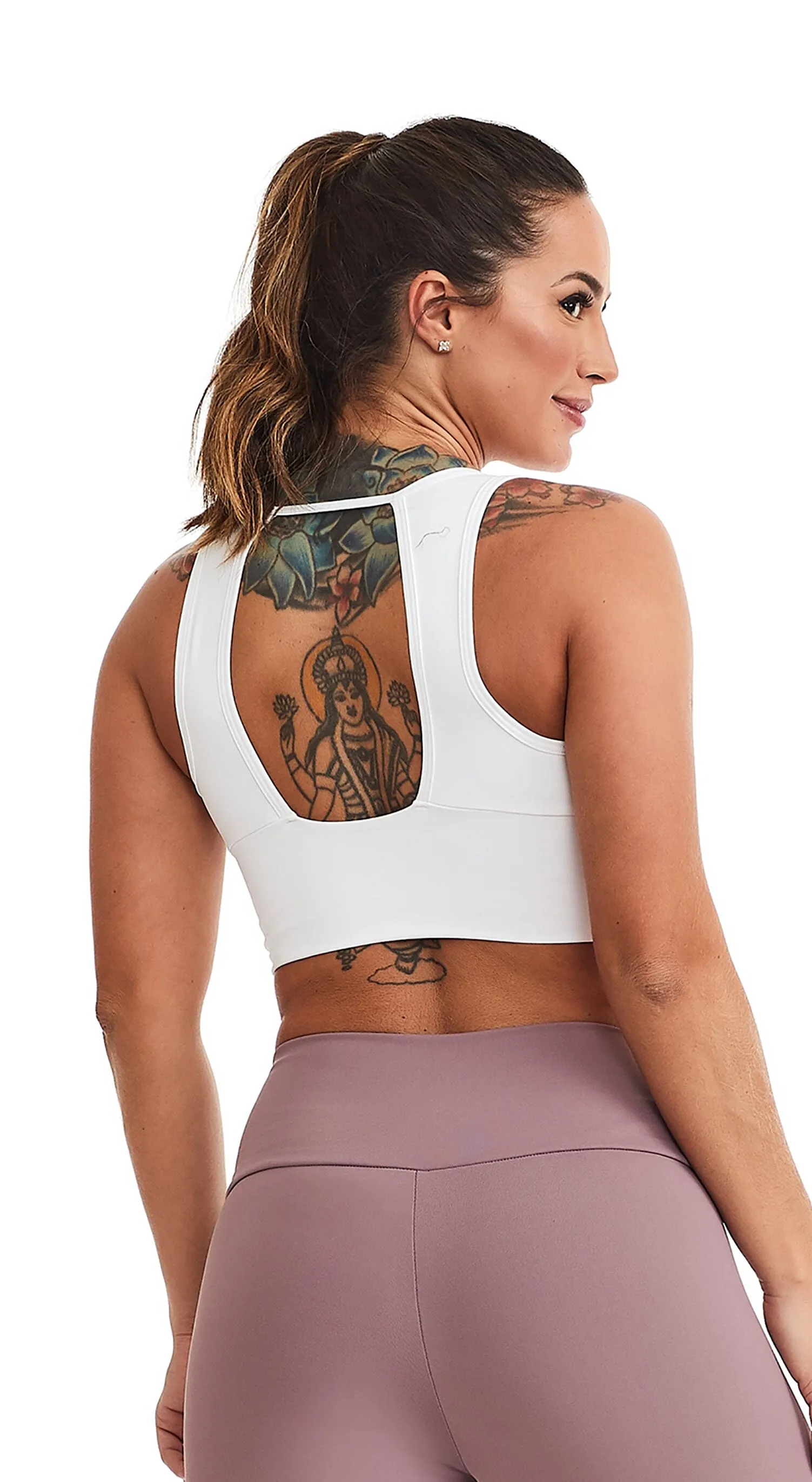 Sport Bra NZ Up - White