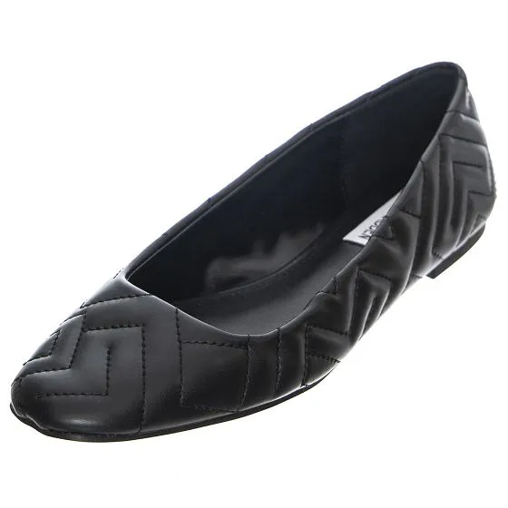 Steve Madden Qupid Black Flat Ballet Shoes