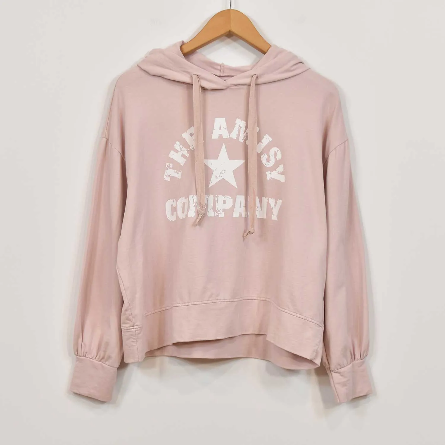 Sudadera Amisy capucha rosa