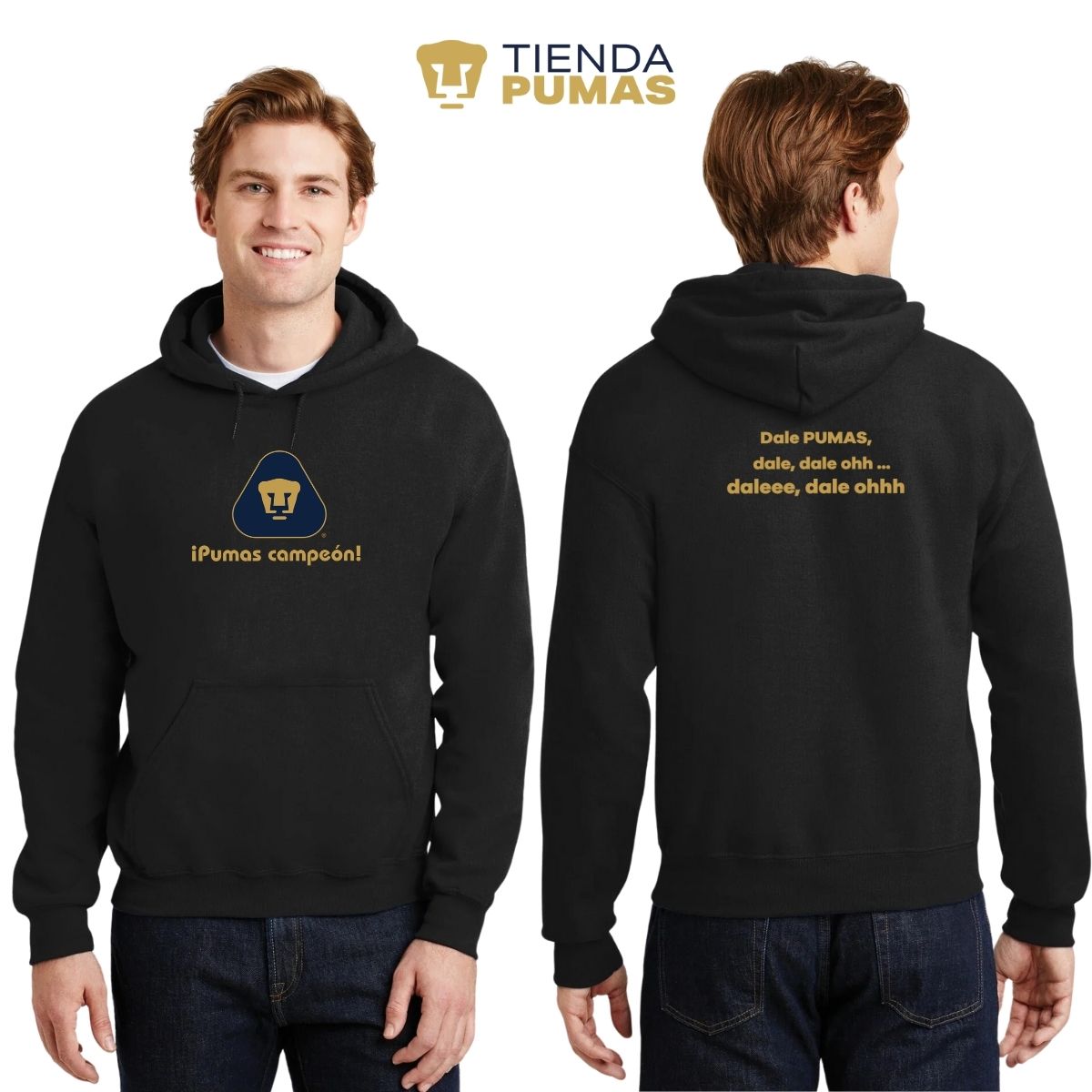 Sudadera Hombre Pumas UNAM campeón