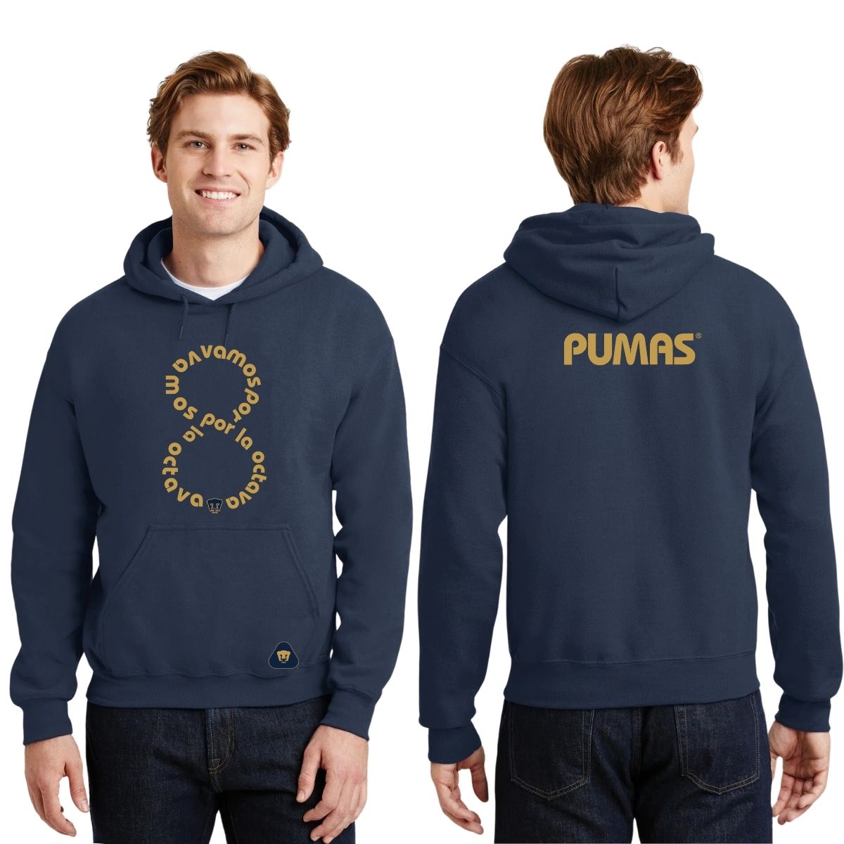 Sudadera Hombre Pumas UNAM octava