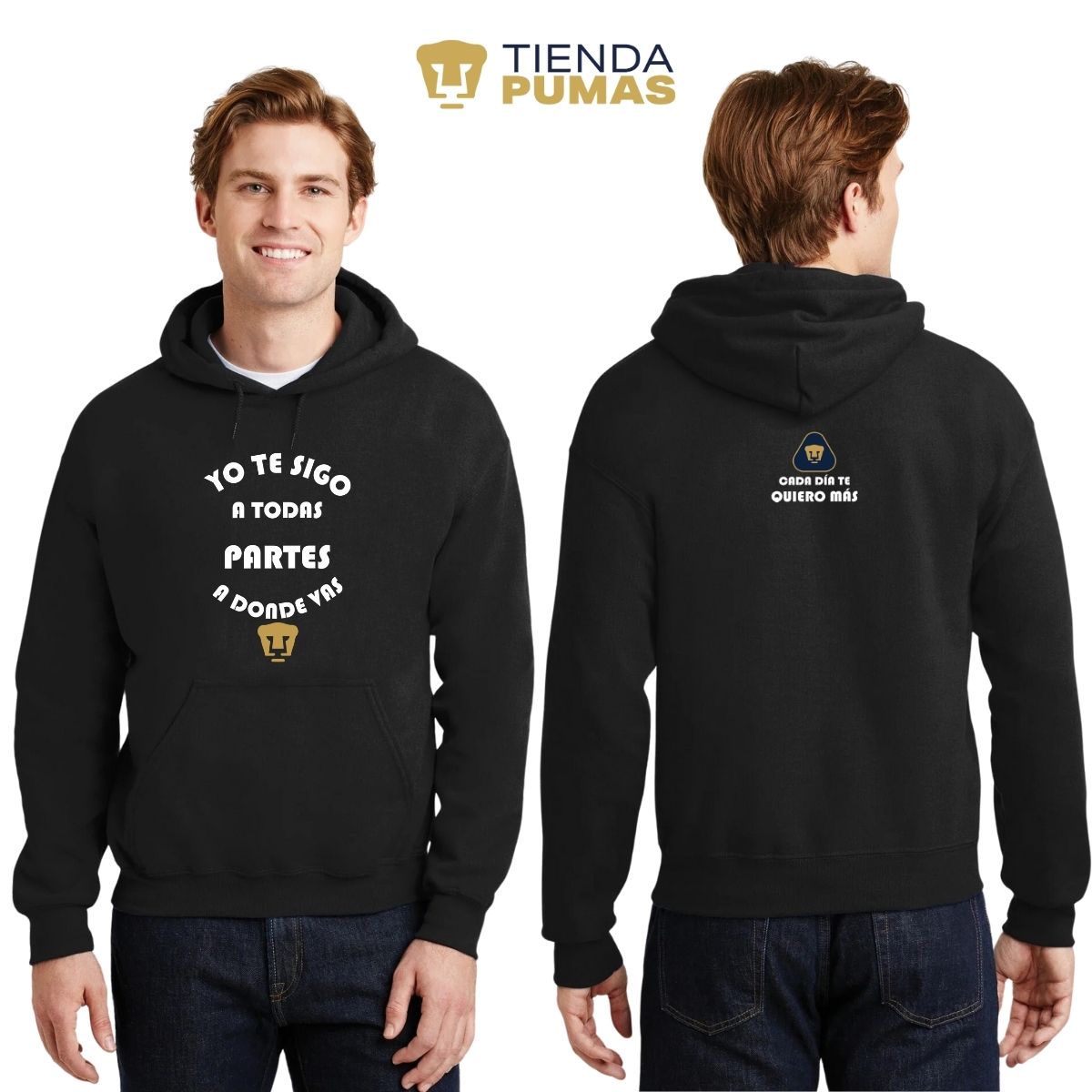 Sudadera Hombre Pumas UNAM te sigo