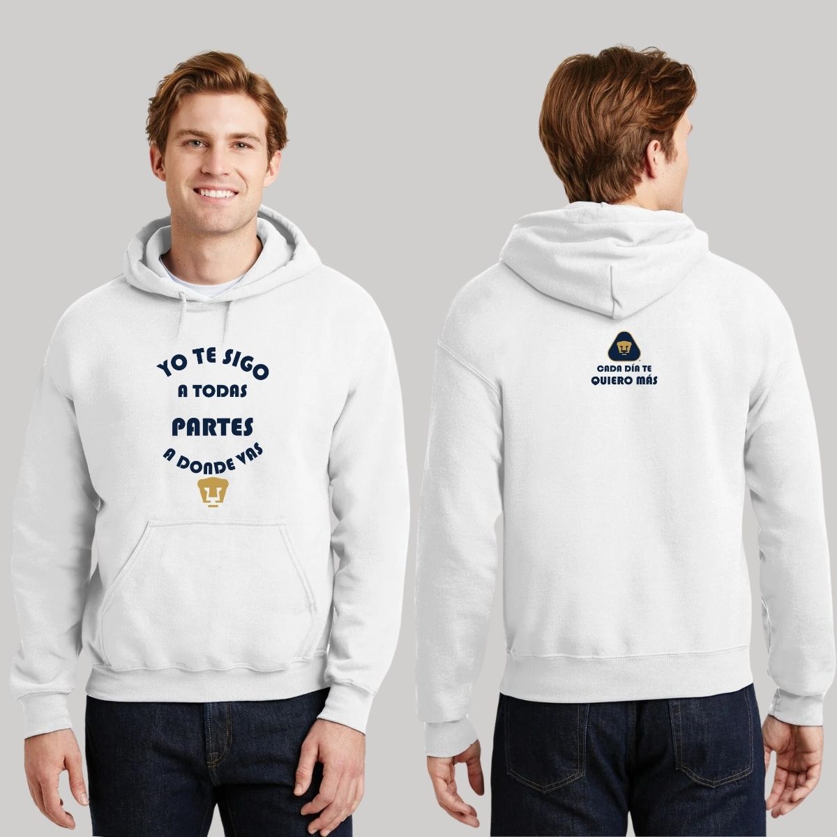 Sudadera Hombre Pumas UNAM te sigo