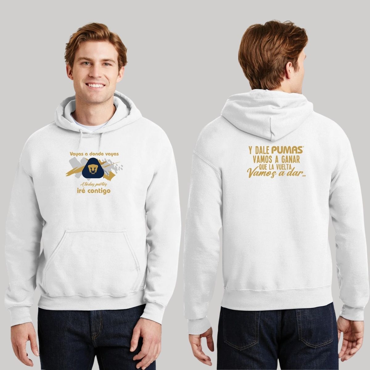 Sudadera Hombre Pumas UNAM vuelta