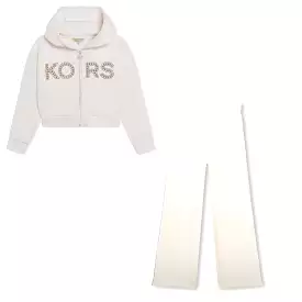 Sudadera MICHAEL KORS blanca  para nias y adolescentes