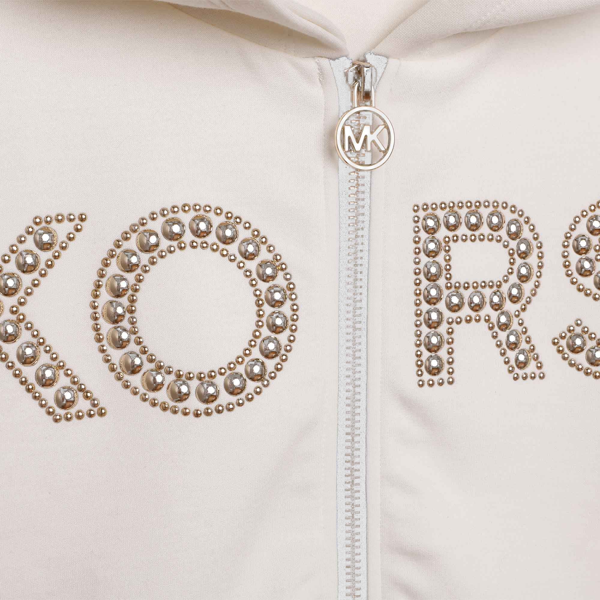 Sudadera MICHAEL KORS blanca  para nias y adolescentes