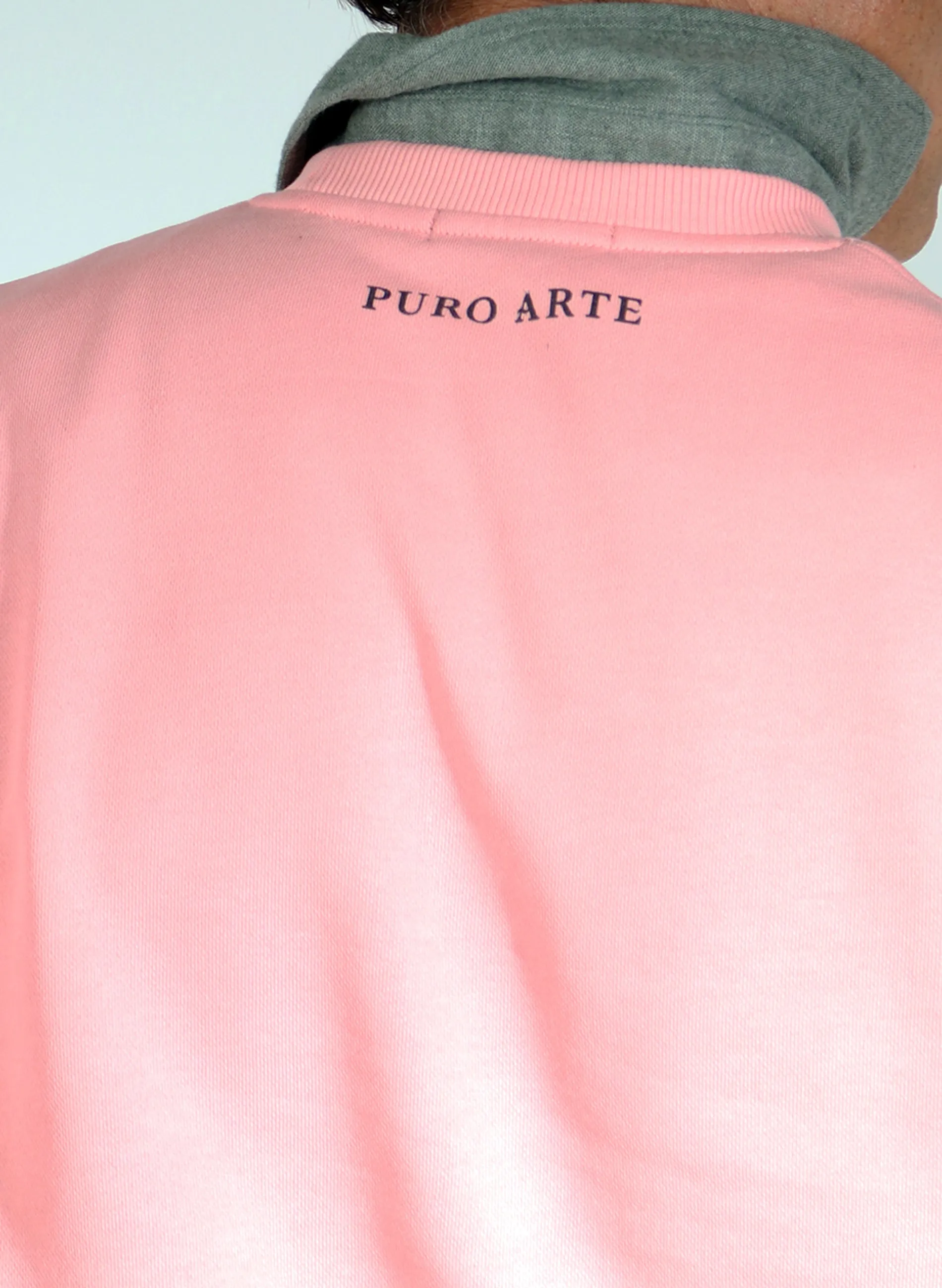 Sudadera Morante Rosa Palo Hombre