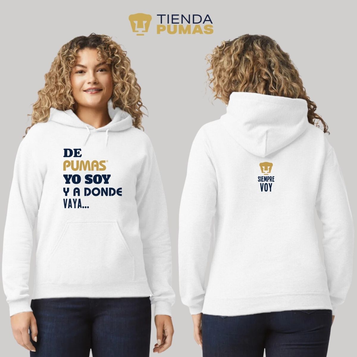 Sudadera Mujer Pumas UNAM voy