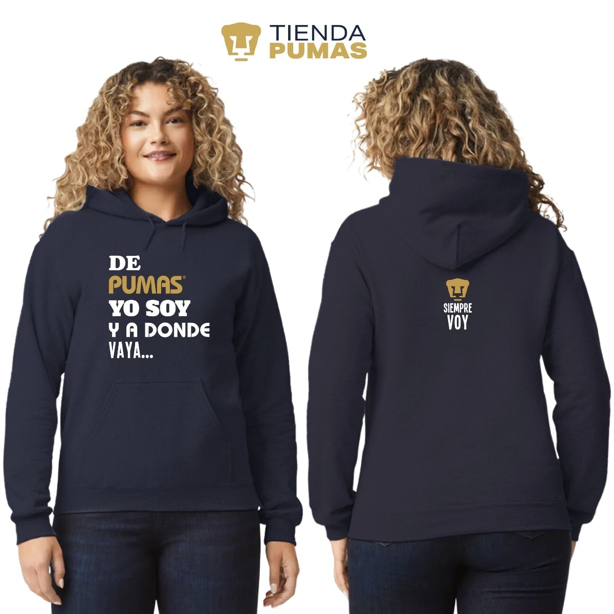 Sudadera Mujer Pumas UNAM voy