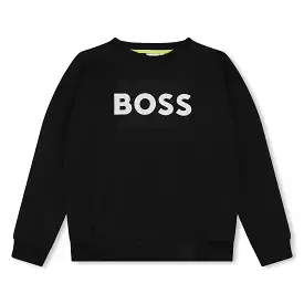 Sudadera O sweter para nio y teens negra Boss