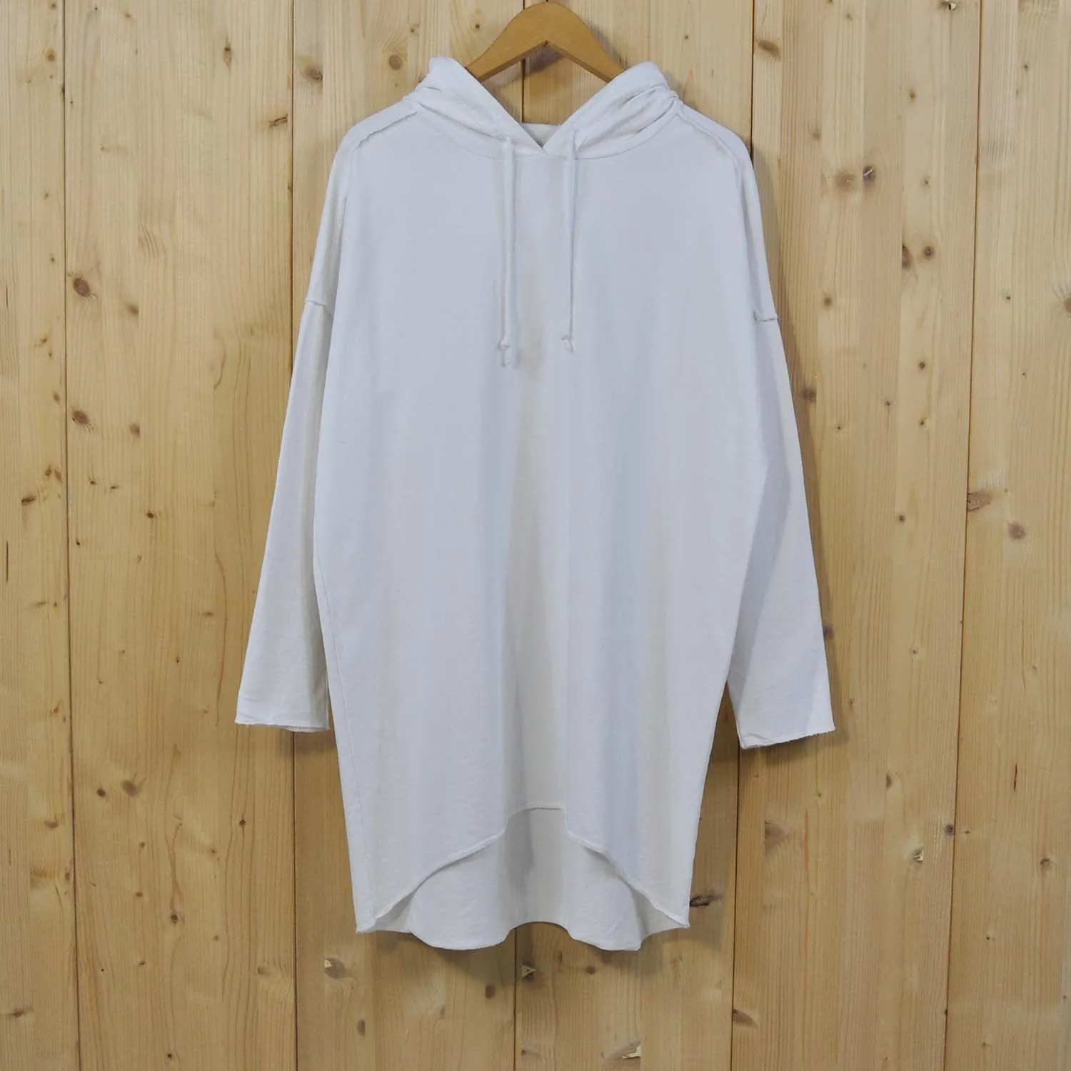 Sudadera oversize blanca