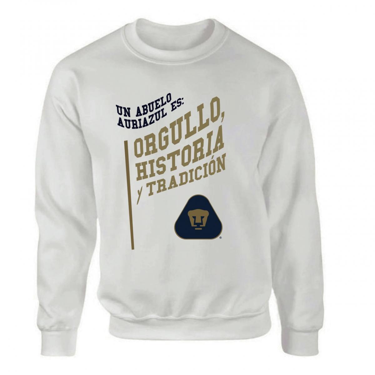 Sudadera Pumas UNAM Unisex Abuelo Auriazul OD76551