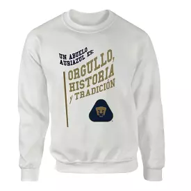 Sudadera Pumas UNAM Unisex Abuelo Auriazul OD76551