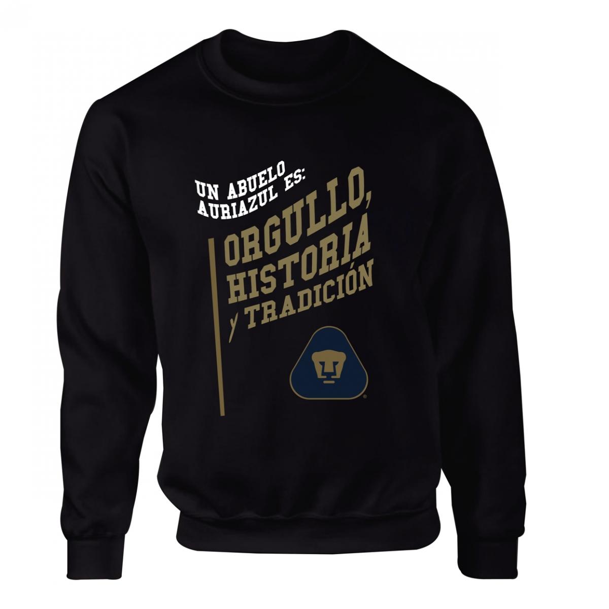 Sudadera Pumas UNAM Unisex Abuelo Auriazul OD76551