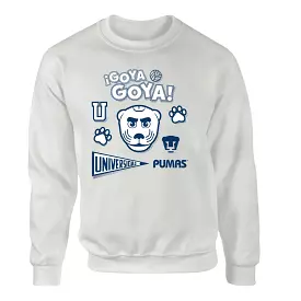 Sudadera Unisex Pumas UNAM Goyo Universidad