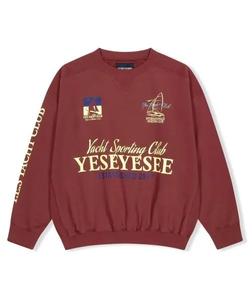 YESEYESEE  |[YESEYESEE] ★ Y.E.S Yacht Sweatshirt