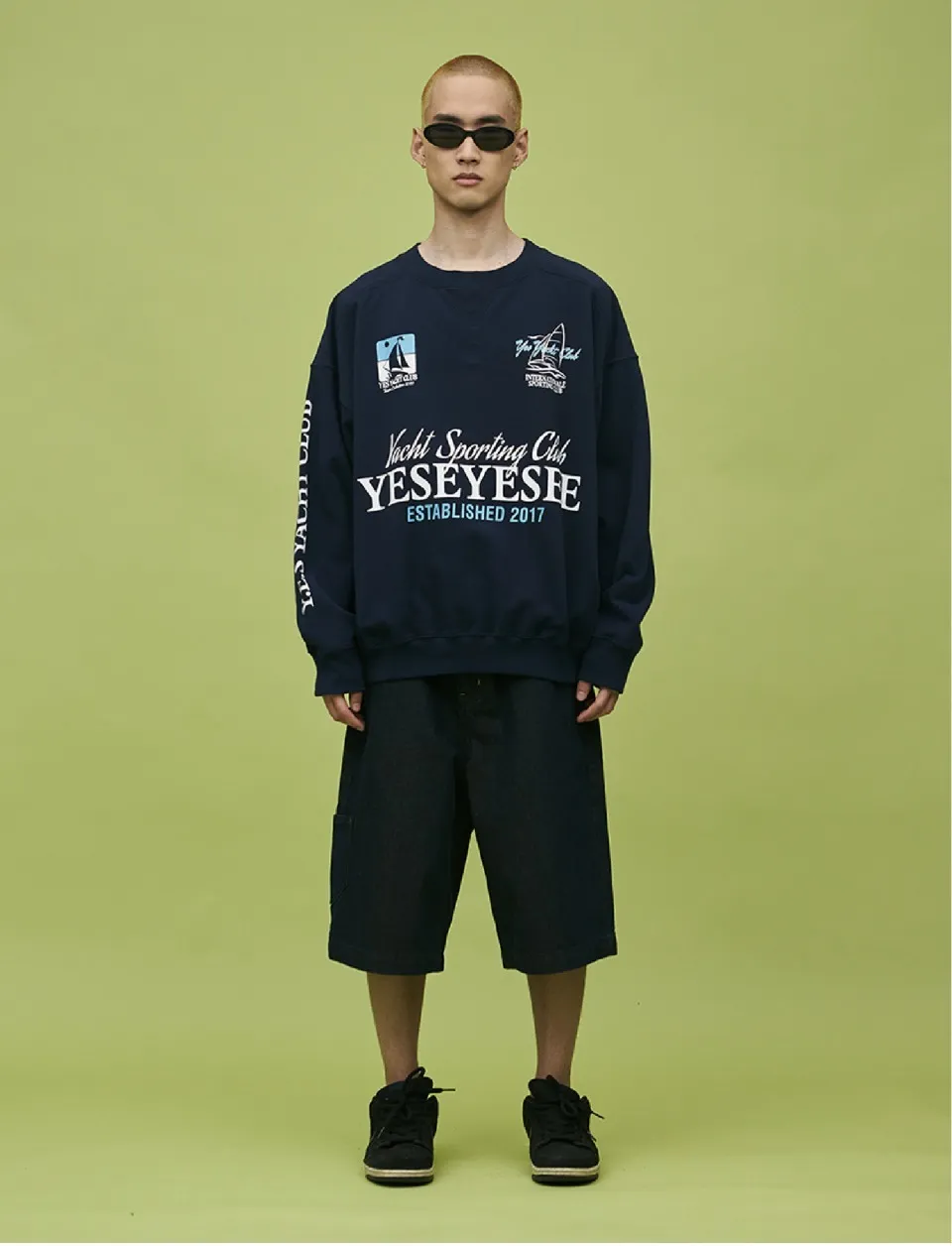 YESEYESEE  |[YESEYESEE] ★ Y.E.S Yacht Sweatshirt